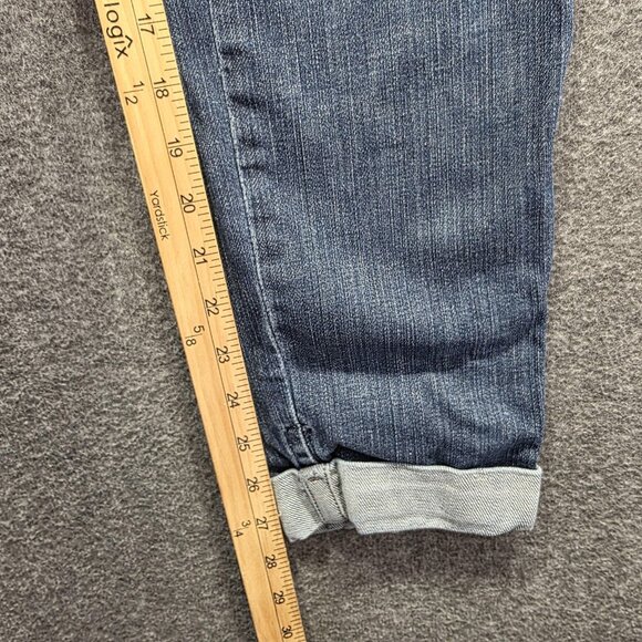 Joe's Jeans Chelsea Skinny Jeans Womens 28 Blue Distressed Faded Denim Stretch - Picture 8 of 10